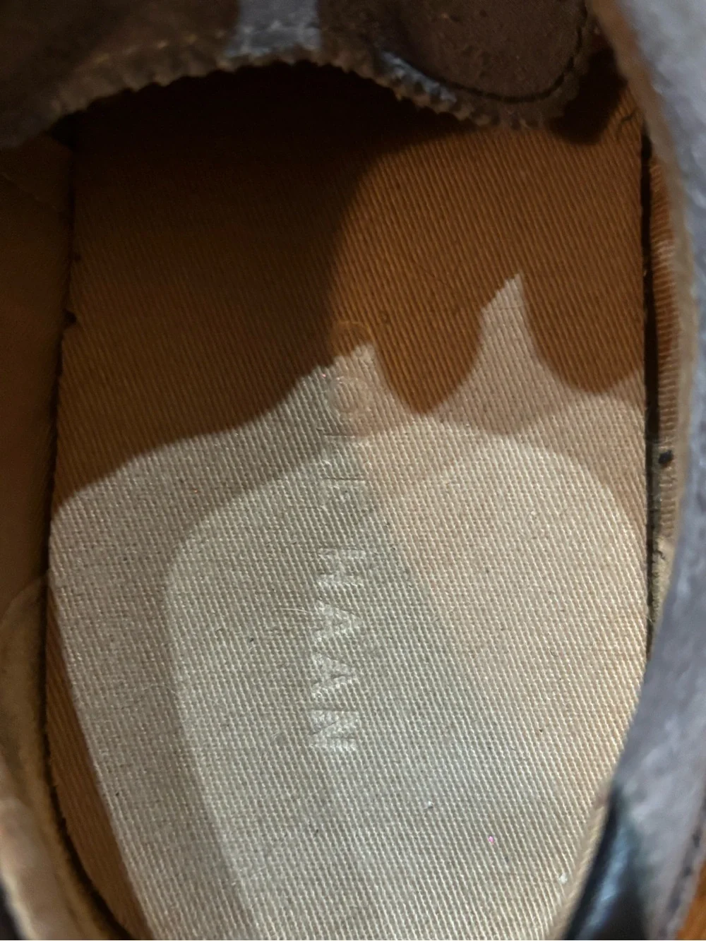 Cole Haan Men’s Gray Suede Wingtip Lace-Up Loafers